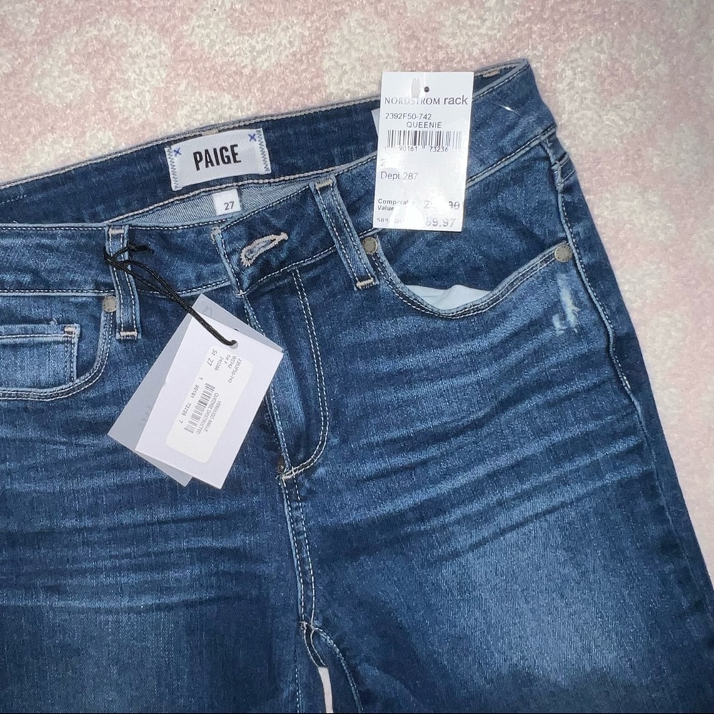 NWT PAIGE Verdugo Distressed Ankle Cut Jeans in size 27 - Picture 3 of 6
